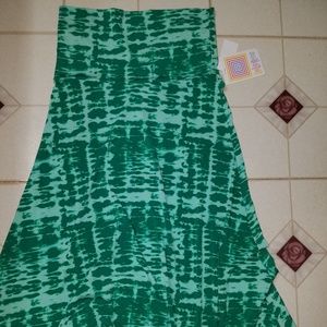 Nwts Lularoe Unicorn Tiedye Maxi Sz Xs!!